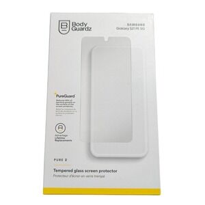 Z5N BodyGuardz Pure2 Temp. Glass‎ Screen Protector for Samsung Galaxy S21 FE 5G